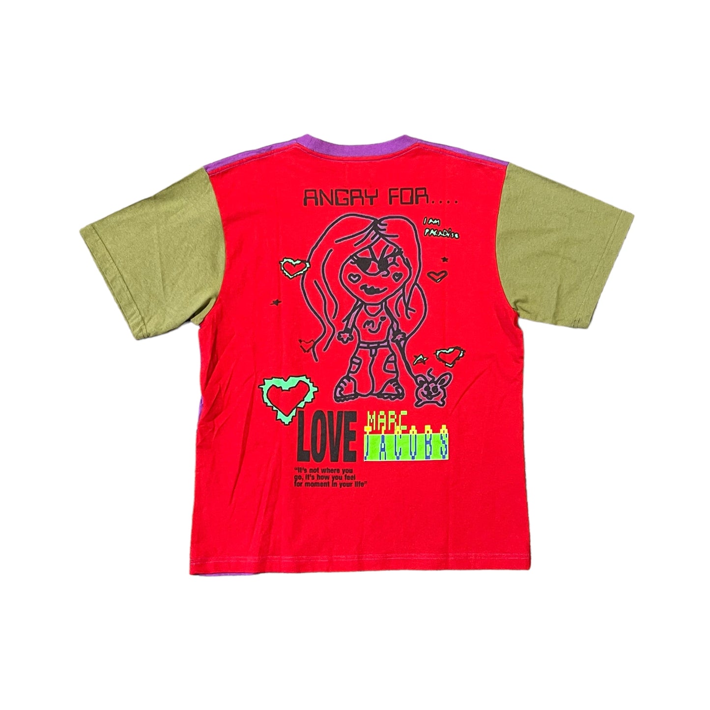 Heaven by Marc Jacobs Angry For Love Tee (XL)