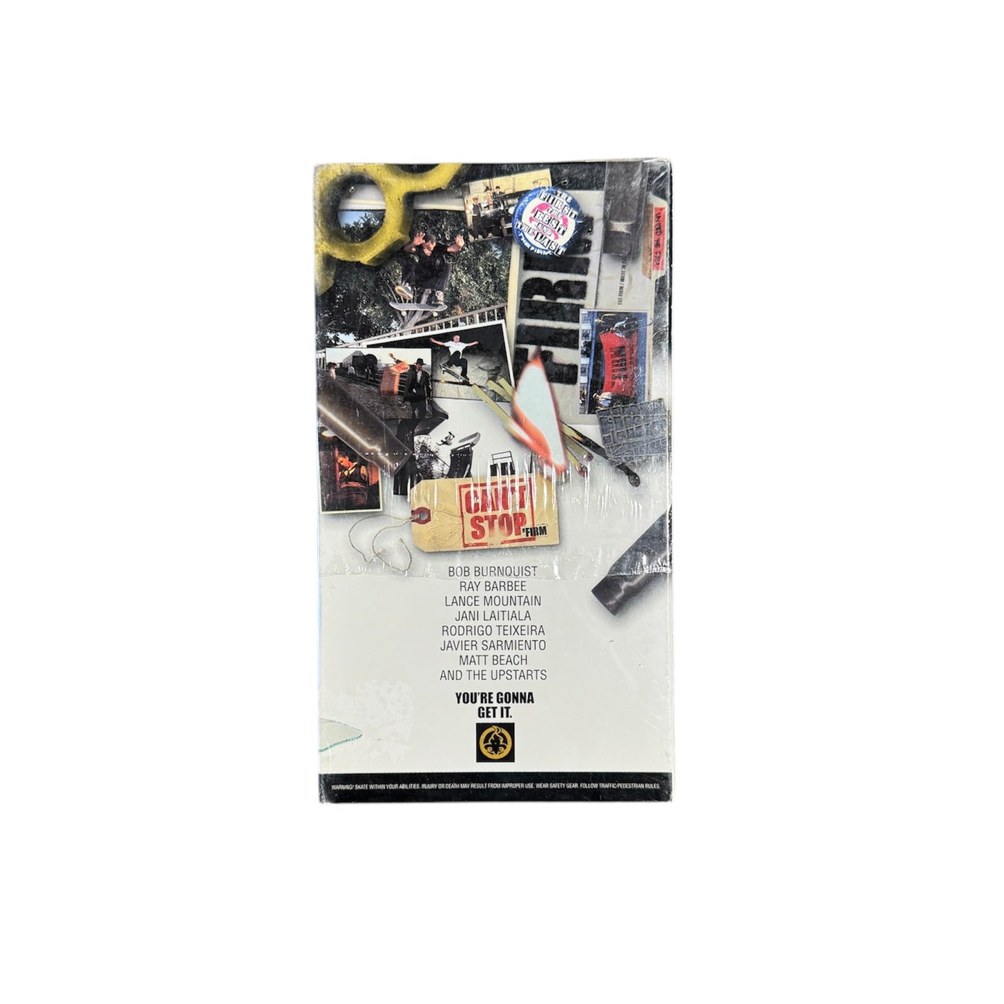The Firm CANT STOP Skate VHS