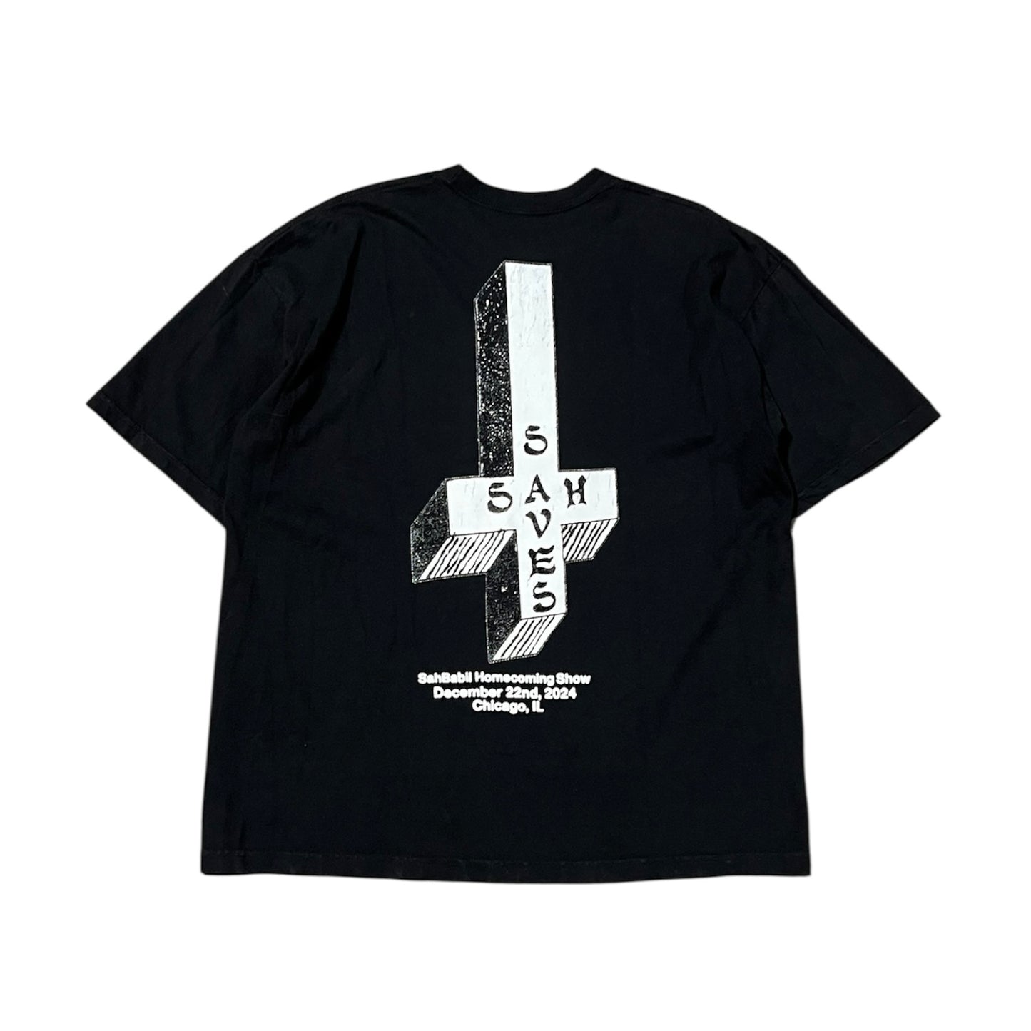 Sahbabii Chicago Homecoming 2024 Show Tee (XL)
