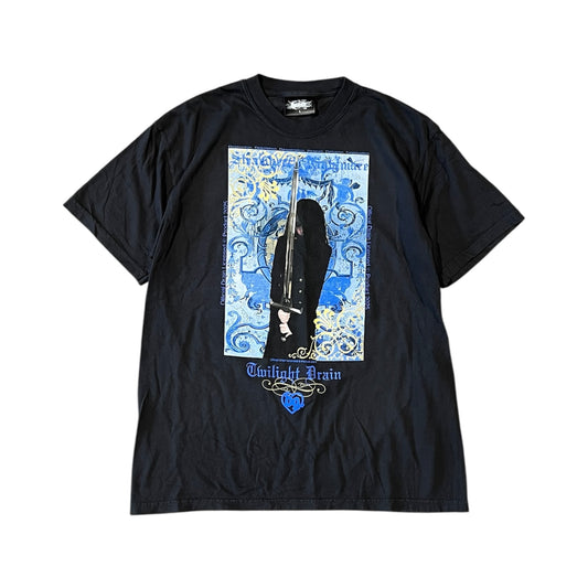 Bladee Martyr Tour Twilight Drain Tee (L)