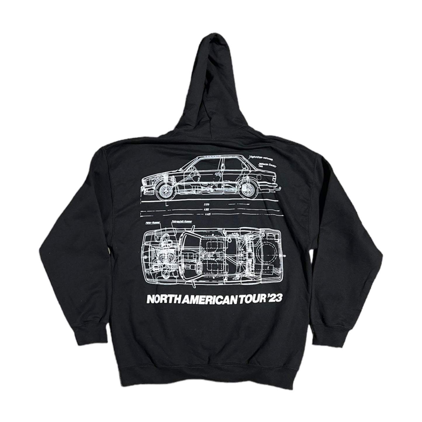 $NOT Get Busy or Die Tour Hoodie (XL)