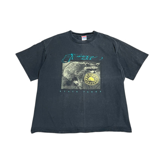 90s Tennessee State Park Raccoon Tee (XL)