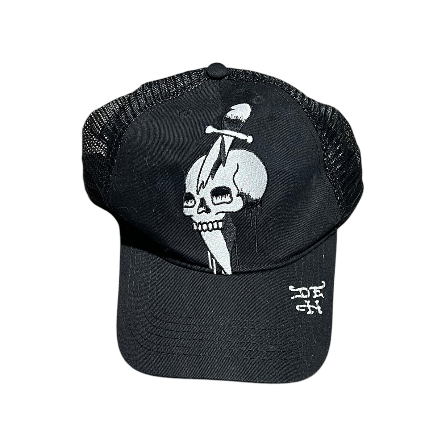 Ed Hardy Skull Dagger Trucker Cap