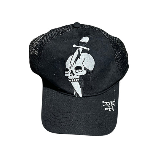 Ed Hardy Skull Dagger Trucker Cap