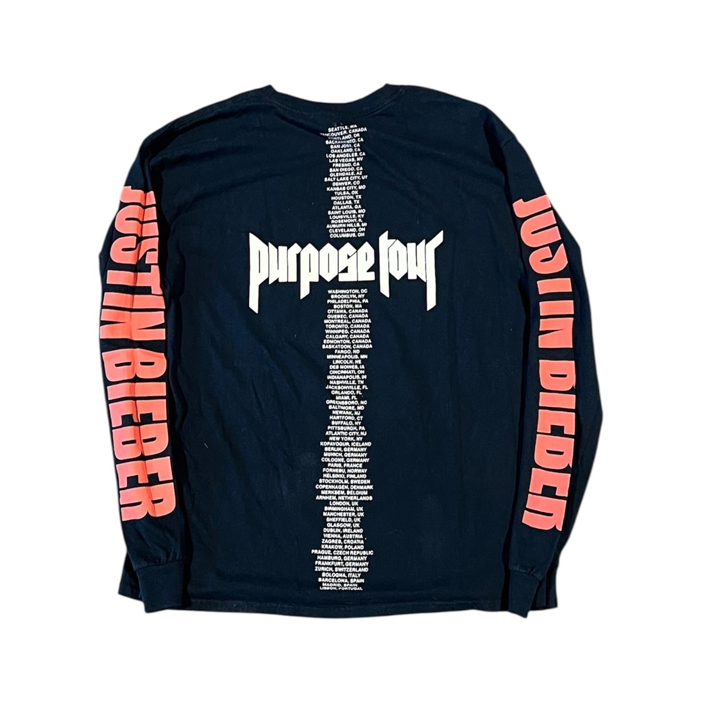 Justin Bieber Purpose Tour L/S (XL)