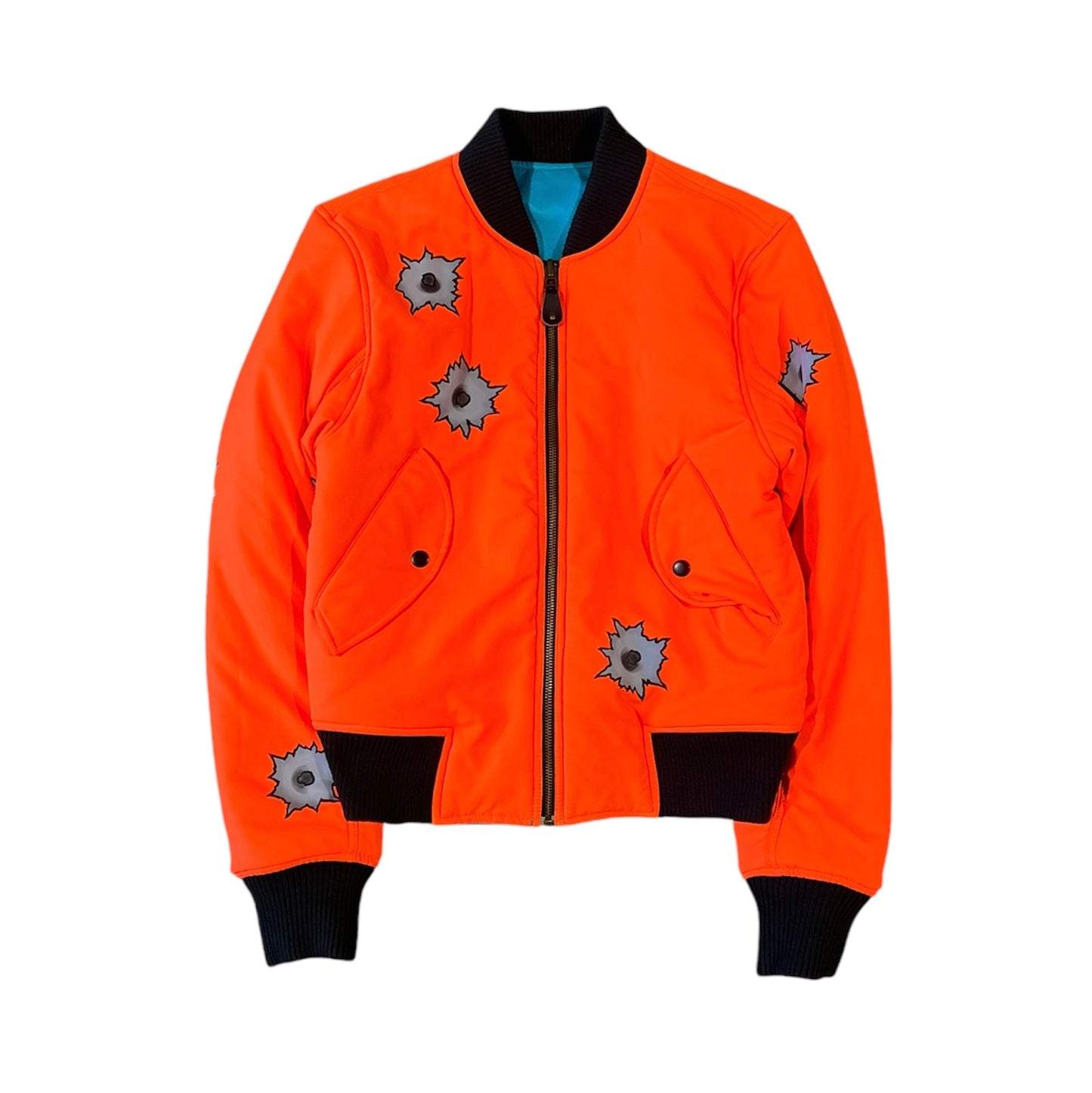 Jeremy Scott / Adidas Bullet Reversible Bomber Jacket (S)