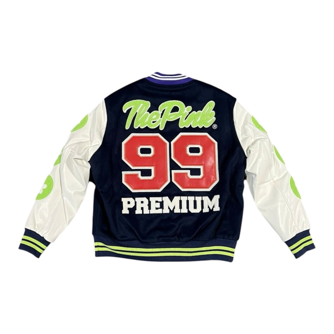 Vandy The Pink Letterman Jacket (M)