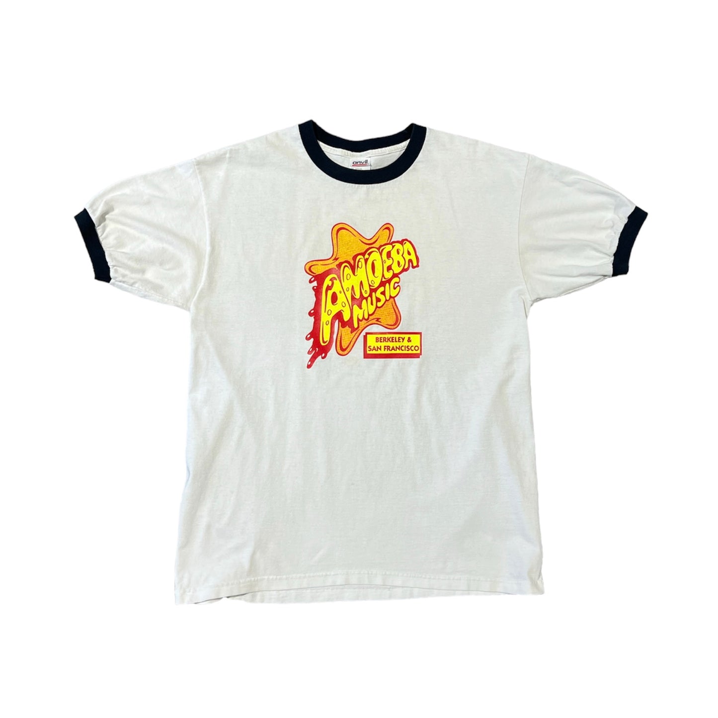 Amoeba Store 90s Ringer Tee (L)