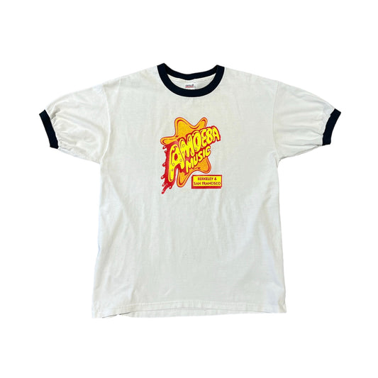 Amoeba Store 90s Ringer Tee (L)