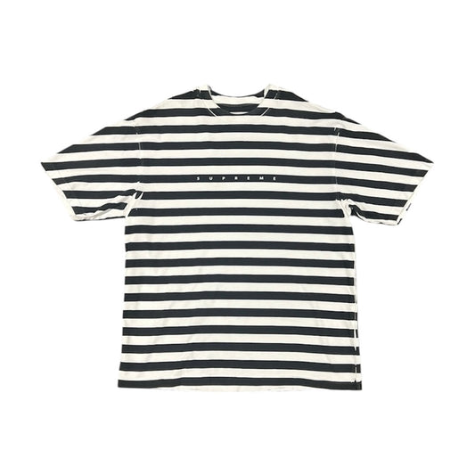 Supreme Overprint Striped Top (S)