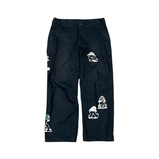 Brain Dead Mushroom Embroidered Pant (M)