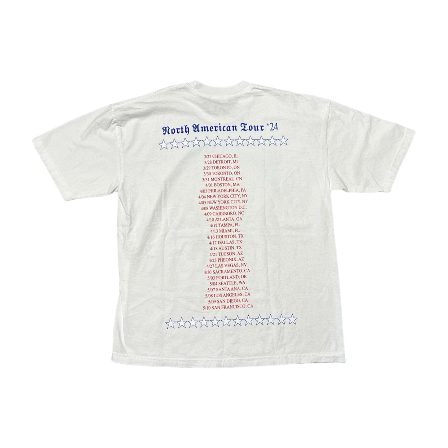 Snow Strippers / Online Ceramics Tour Tee (XL)