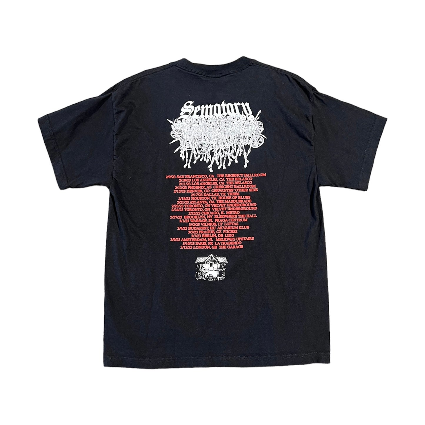 Sematary Butcher House 2023 Tour Tee (L)