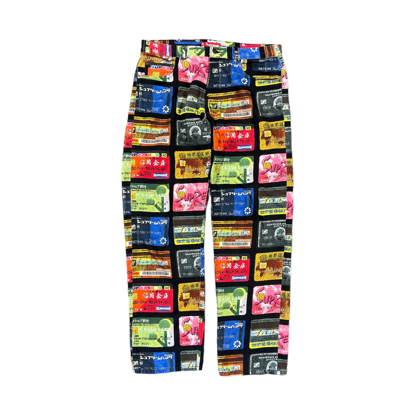 Supreme SS22 Credit Card Print Regular Jean (34)