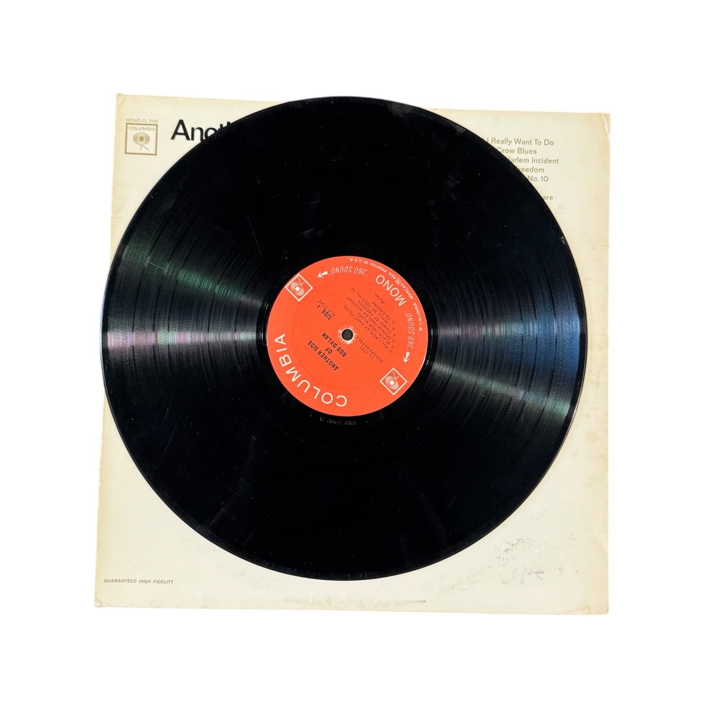 Bob Dylan “Another Side of Bob Dylan” 2002 Reissue Vinyl
