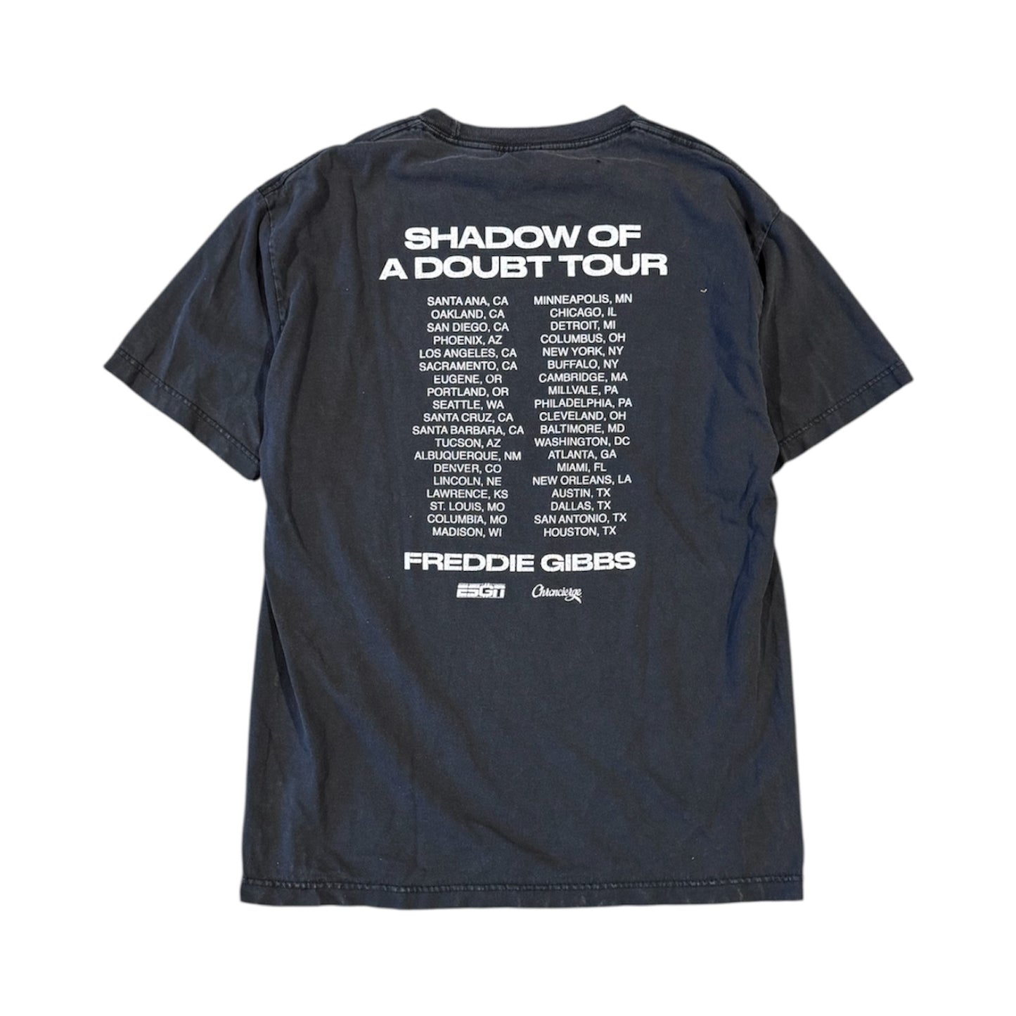 Freddie Gibbs Shadow Of A Doubt Tour Tee (L)