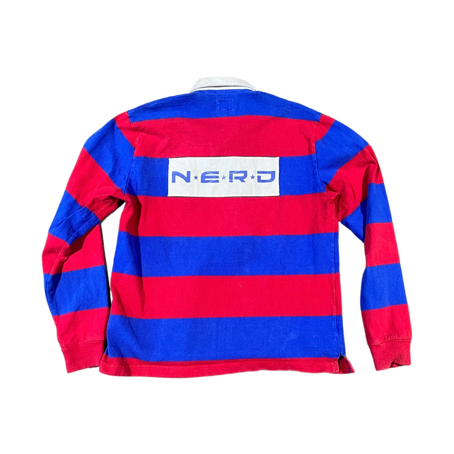 Noah x N.E.R.D Striped L/S Polo (L)