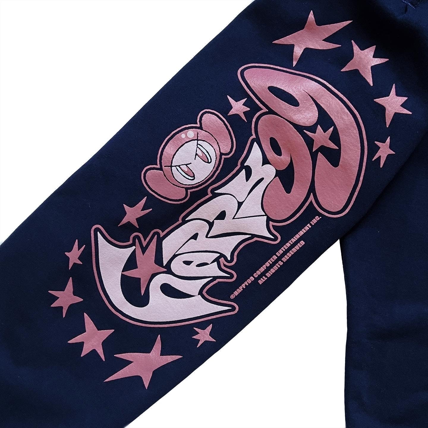 Happy99 Happy Drill Sweatpants - Navy