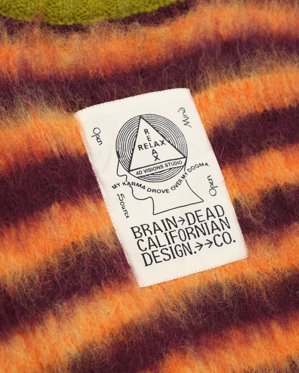 Brain Dead Boxy Knit Sweater (Size L)