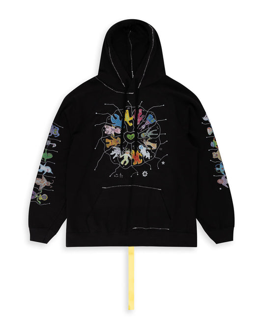 Claire Barrow Aliens Hoodie (Size XL)