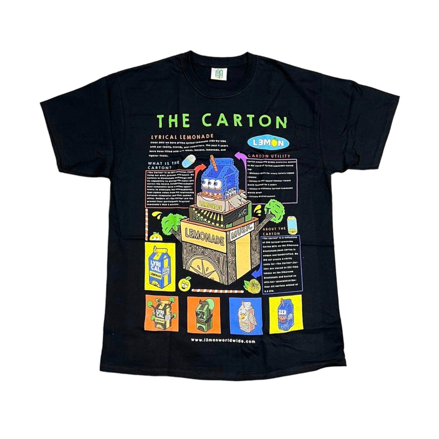 Lyrical Lemonade L3MON Carton Tee (Size L)