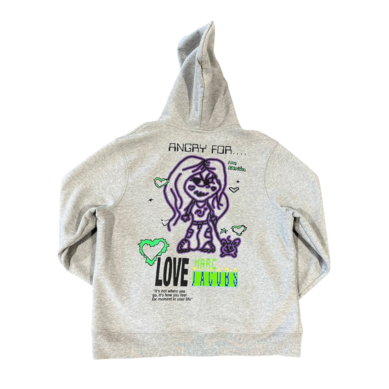 Heaven by Marc Jacobs “Angry for Love” Hoodie (Size XL)