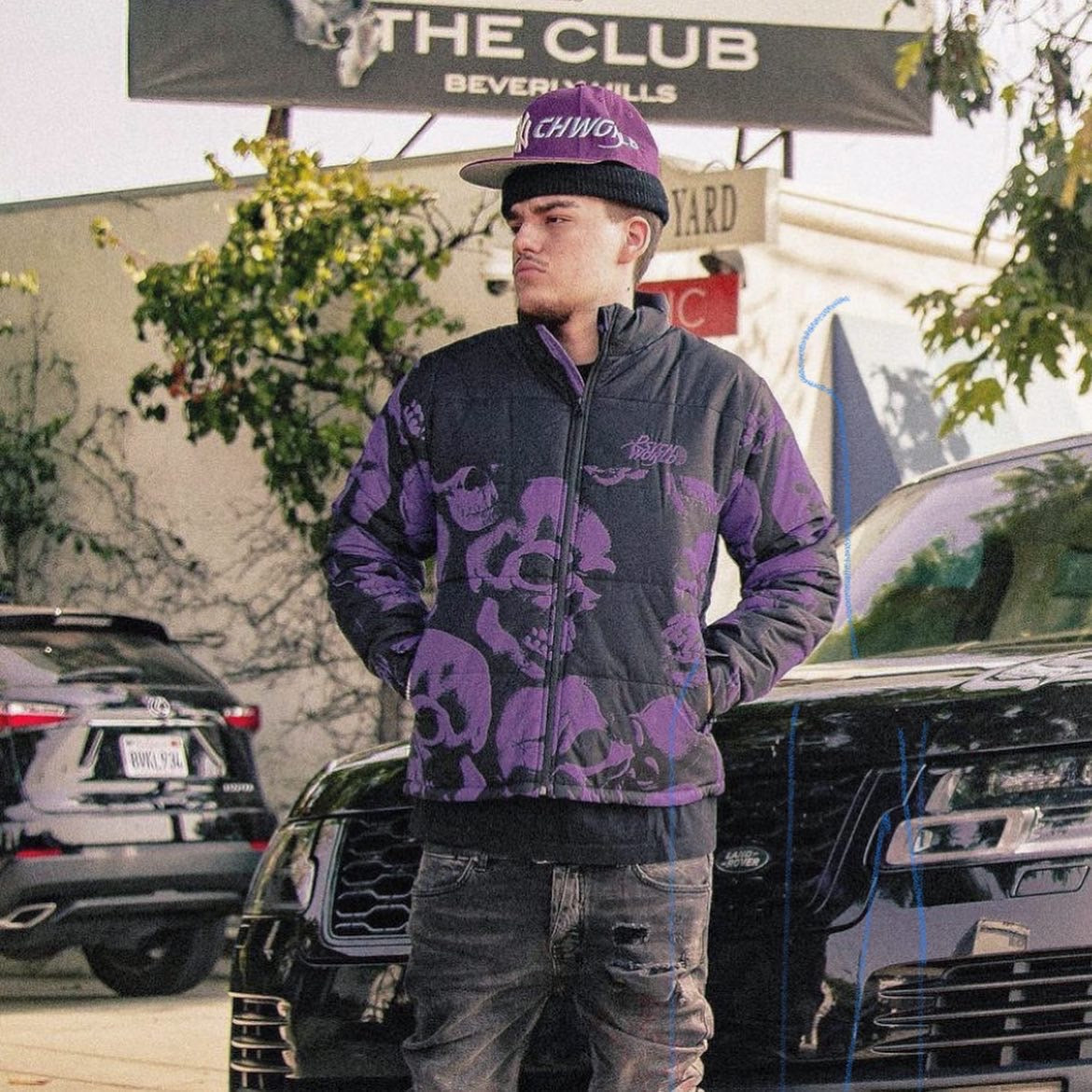Psychworld Skull Puffer (Size XL)