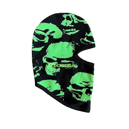 Psychworld Skull Mask - Neon