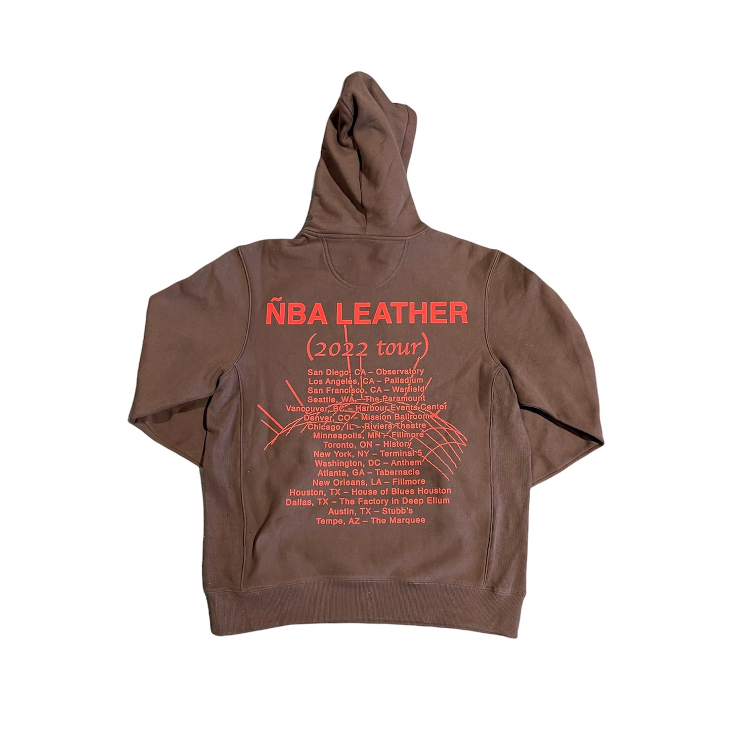 Earl Sweatshirt NBA Leather Tour Hoodie (Size L)