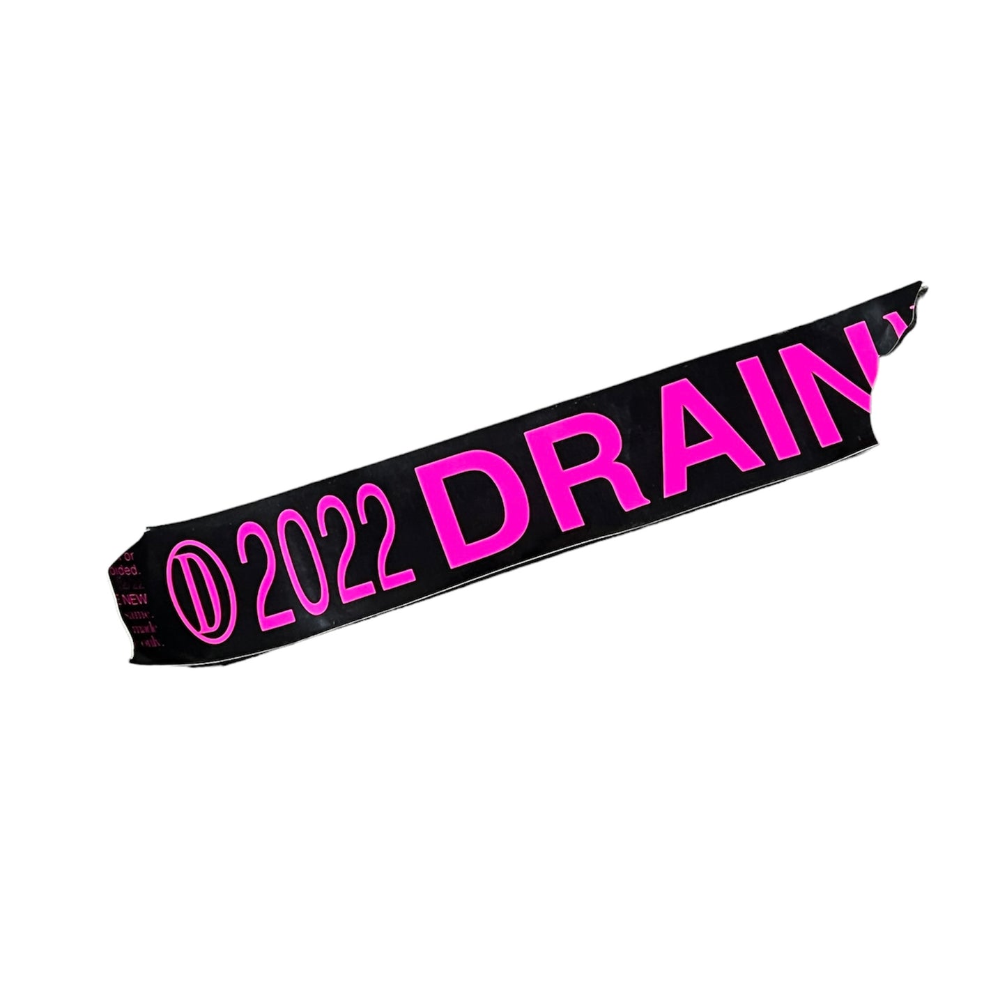 Drain Gang World Tour 2022 Sticker
