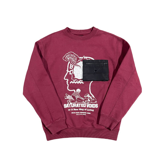 Brain Dead Saturated Voids Crewneck (Size S)
