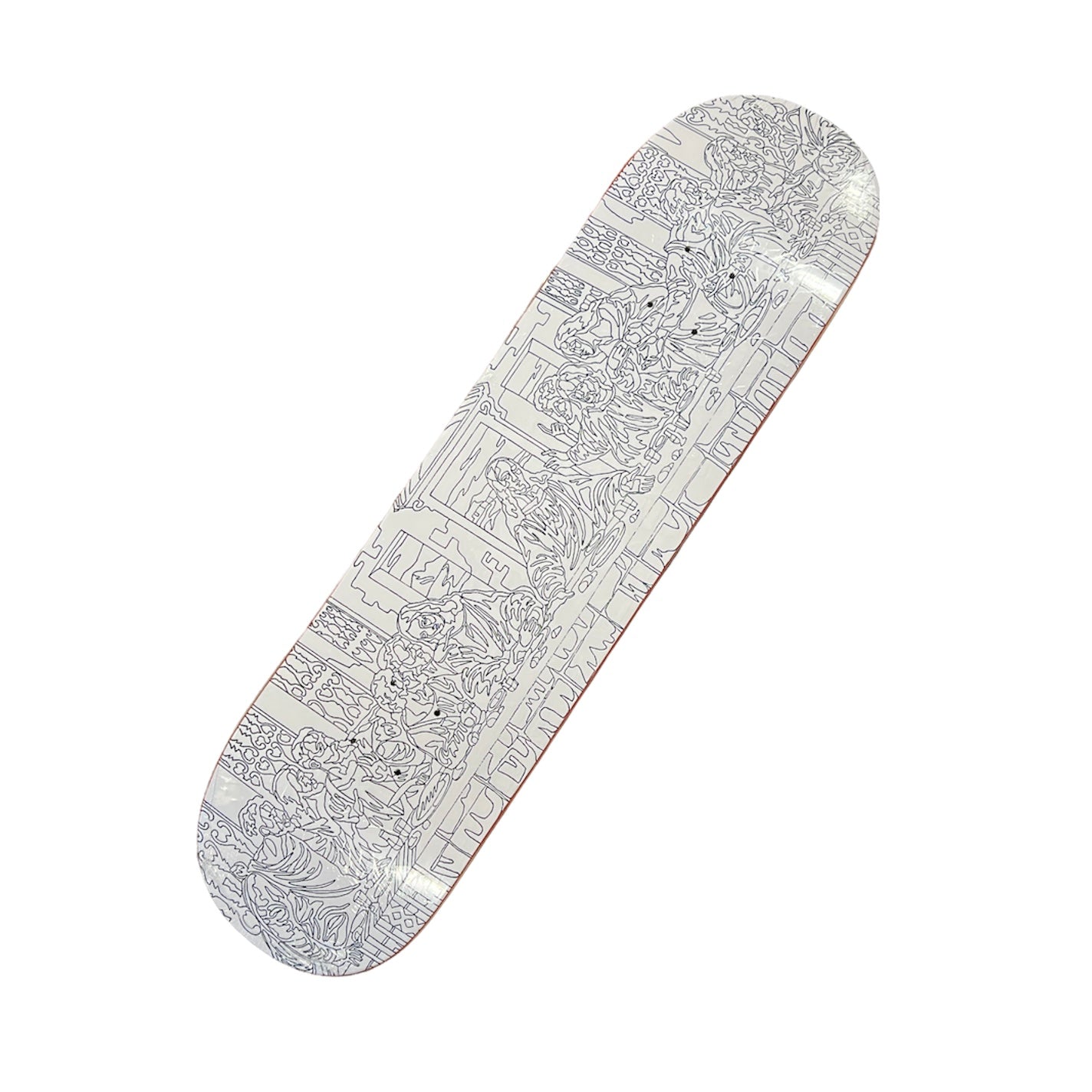 Fucking Awesome Gino Ianucci Blue & White Outline Last Supper Deck