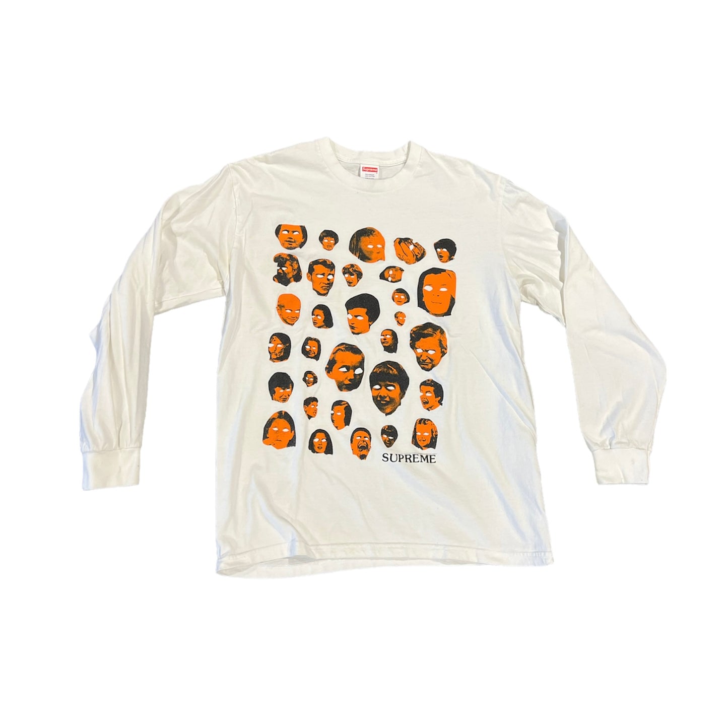 Supreme FW19 Faces L/S (Size L)