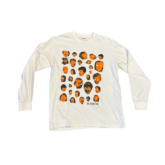 Supreme FW19 Faces L/S (Size L)