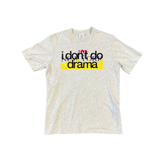 Vetements I Don’t Do Drama Tee (Size S)