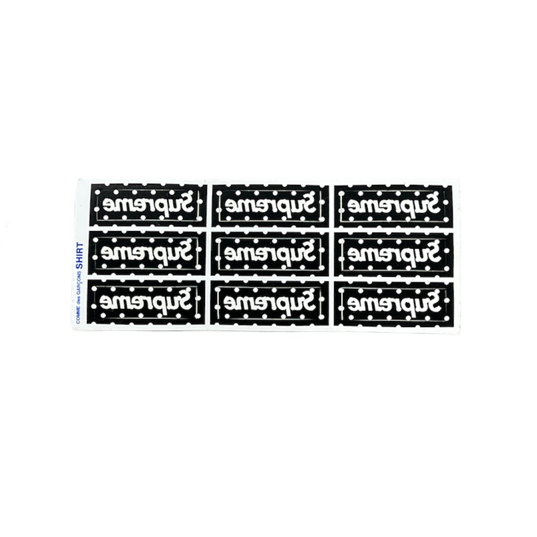 Supreme SS12 CDG Polka Dot Mini Stickers