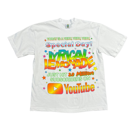 Lyrical Lemonade 20 Million Subscribers Tee (Size L)
