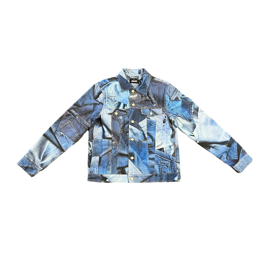 Palace Double Denim Jacket (M)