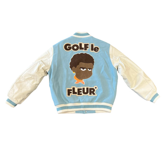 Golf Le Fleur “Call Me If You Get Lost” Letterman Jacket (M)