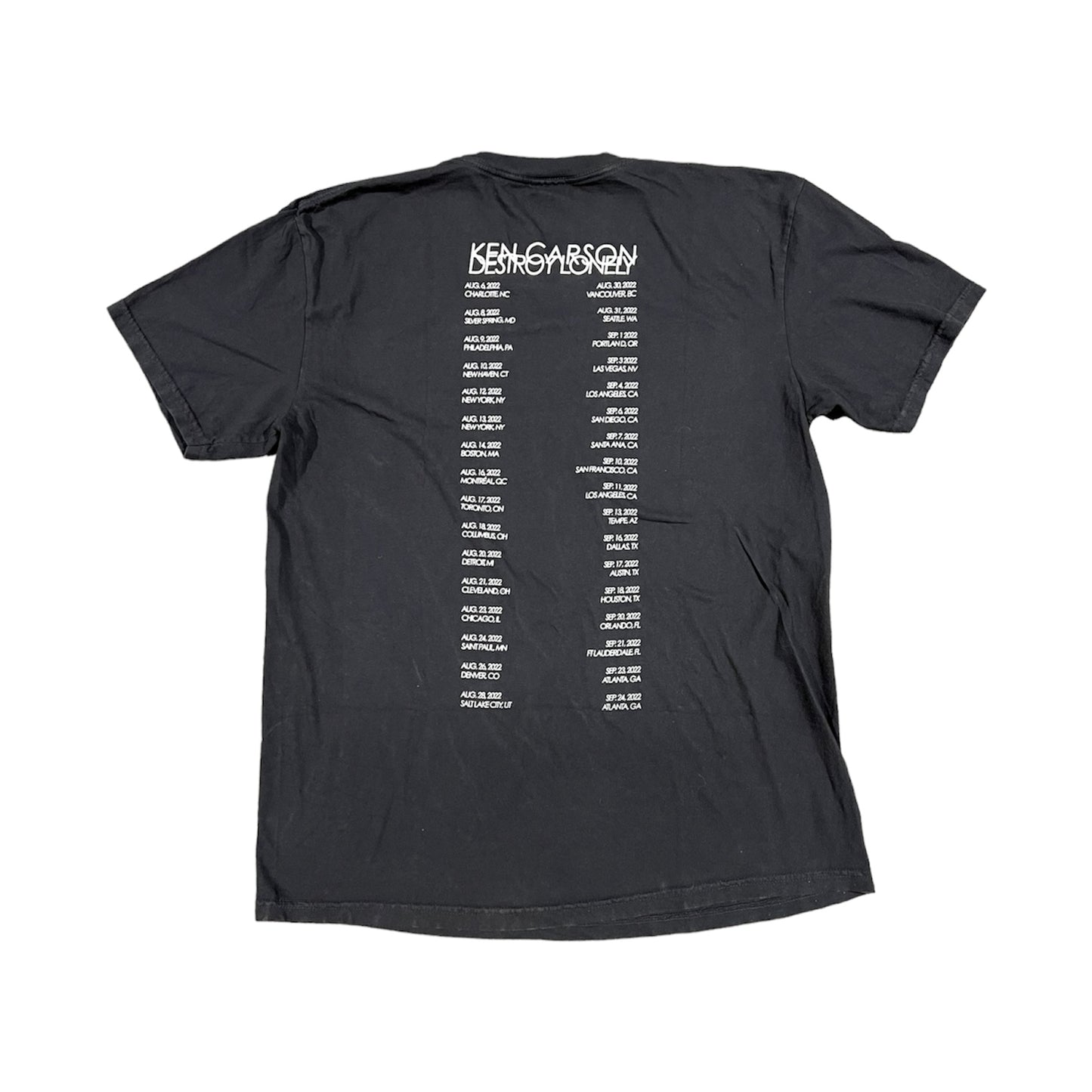 Ken Carson + Destroy Lonely Tour Tee (L)