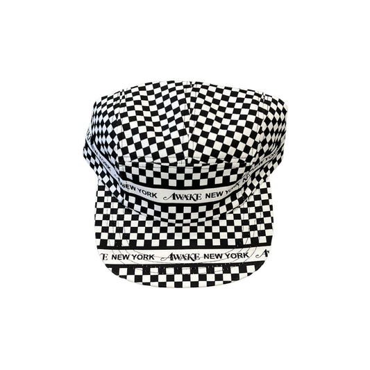 Awake NY Checkered Logo Camp Cap