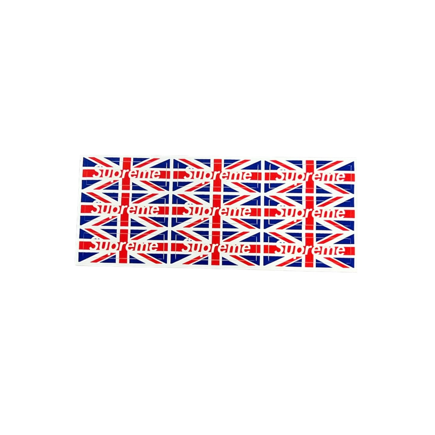 Supreme FW11 Union Jack Mini Stickers