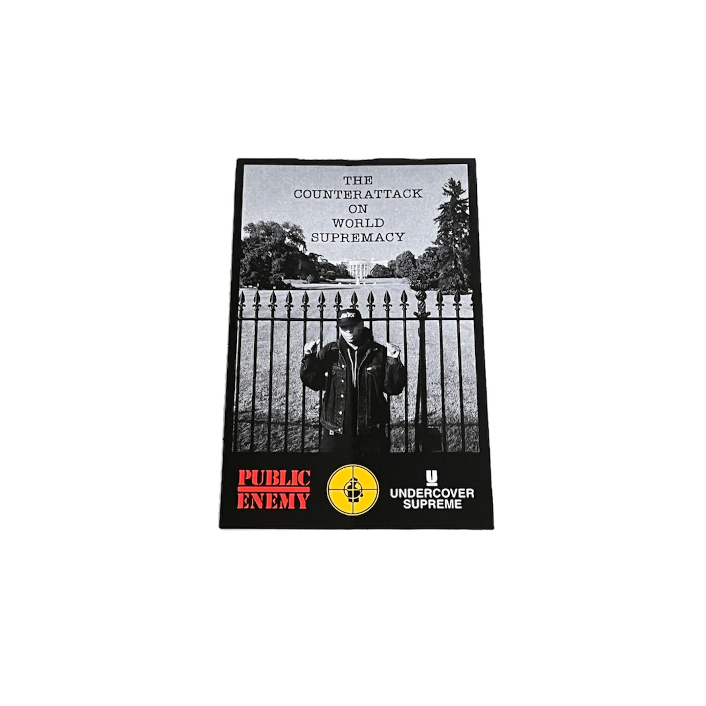 Supreme SS18 Undercover / Public Enemy White House Sticker
