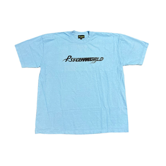 Psychworld Light Blue Motion Logo Tee (XL)