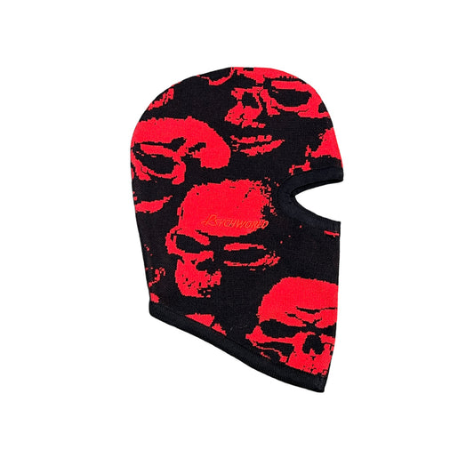 Psychworld Skull Mask - Red
