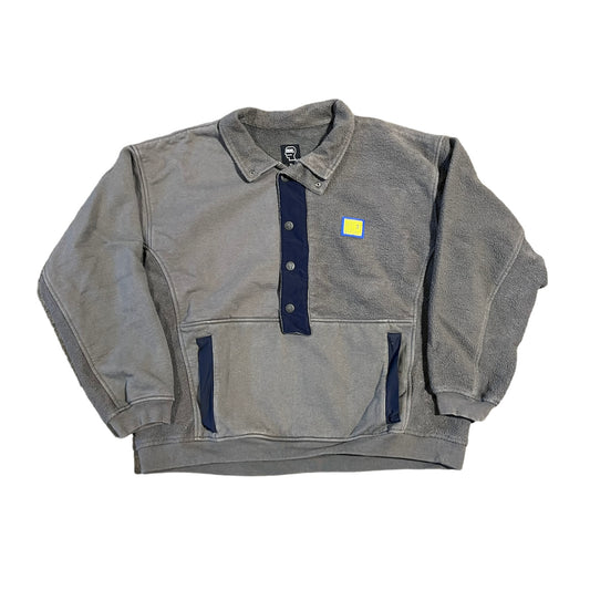 Brain Dead Fleece Snap Pullover (Size XL)