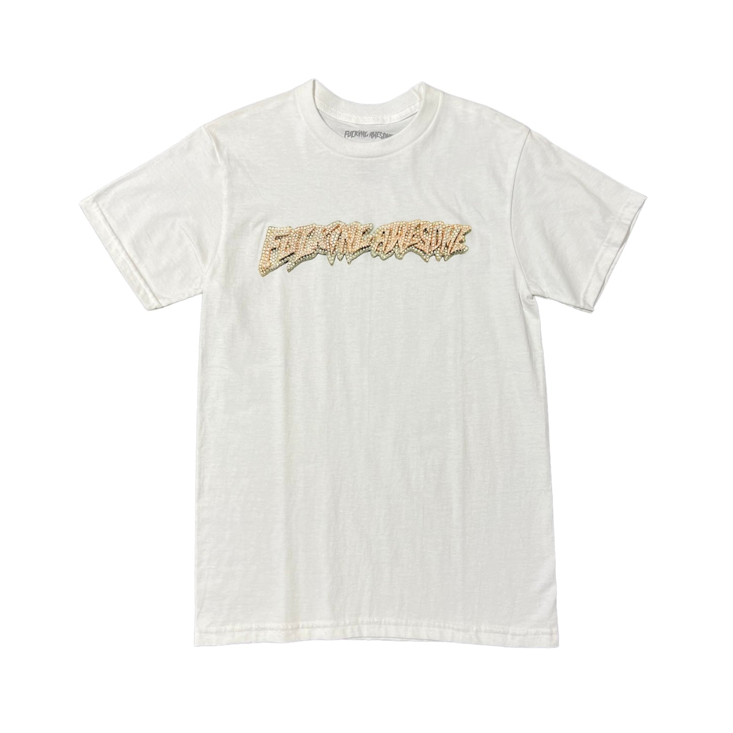 Fucking Awesome 24K Gold Logo Tee (S)
