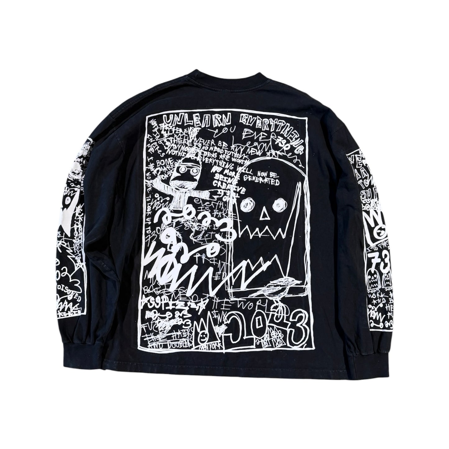 Asspizza 2023 Tour Collage L/S Tee