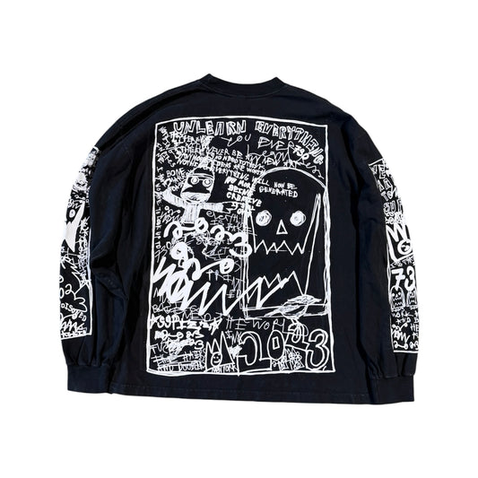 Asspizza 2023 Tour Collage L/S Tee
