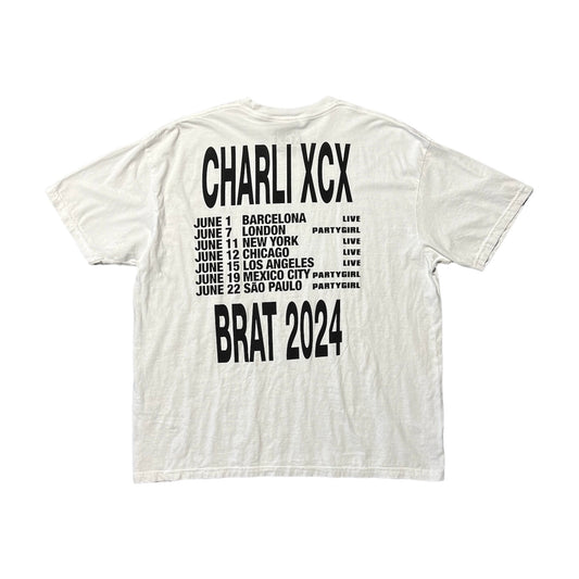 Charli XCX Brat 2024 Tour Tee (XXL)